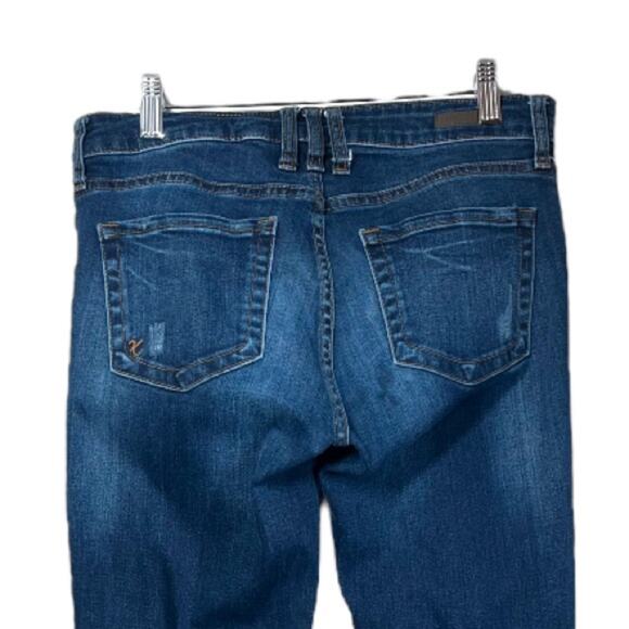Kut from the Kloth Women’s Jeans Skinny Ankle Mid Rise Medium Blue Size 0 - Picture 4 of 7